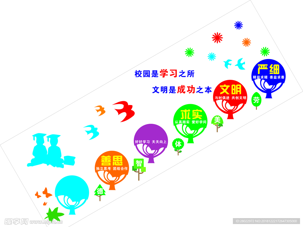 校园楼梯文化