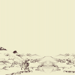 山水  淡彩  背景  中国风