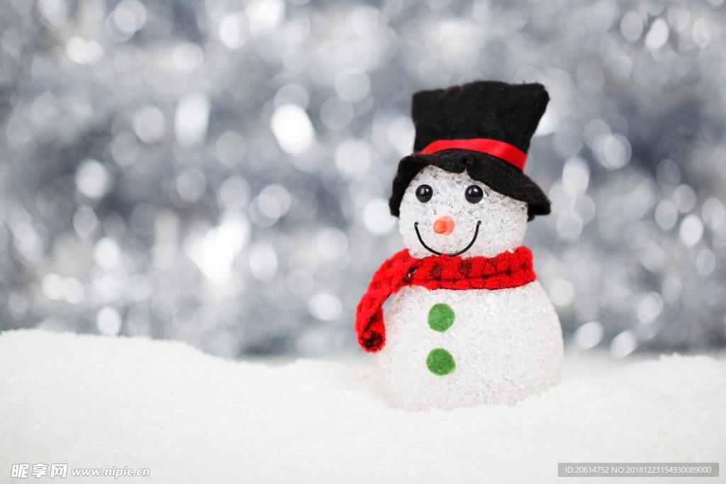 可爱的雪人