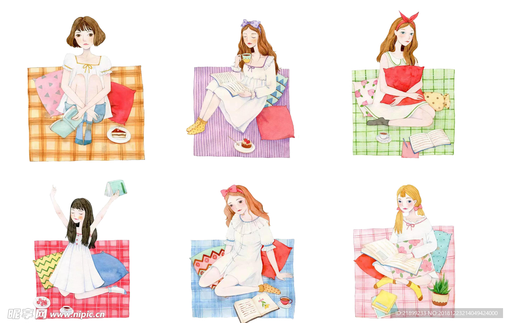 可爱女孩