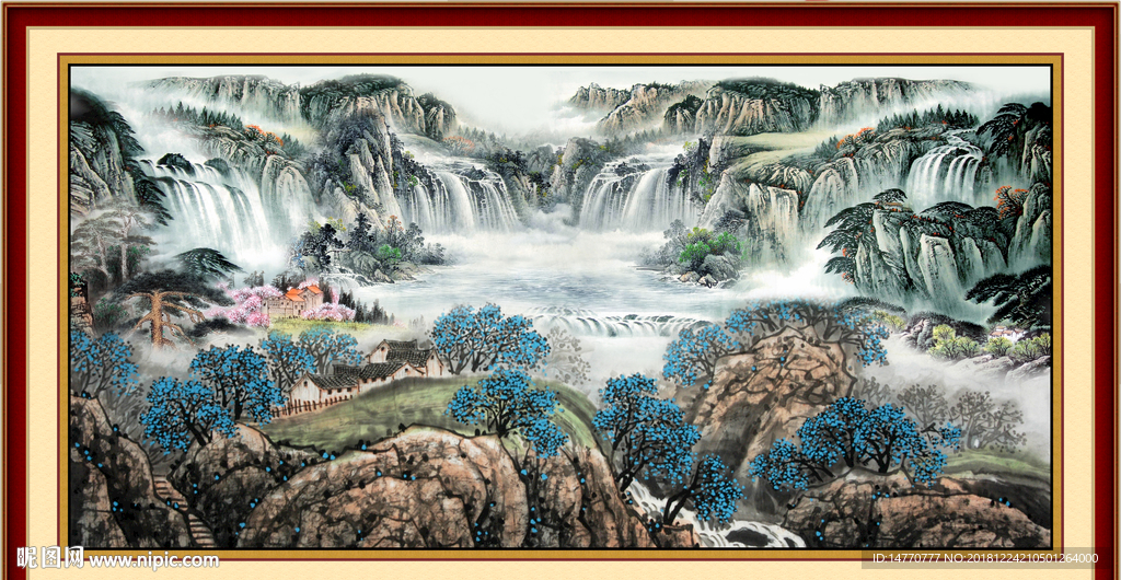 山水国画