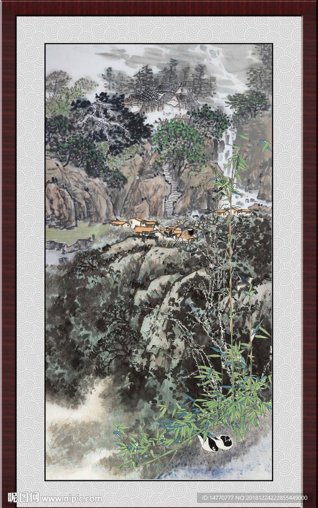 山水国画