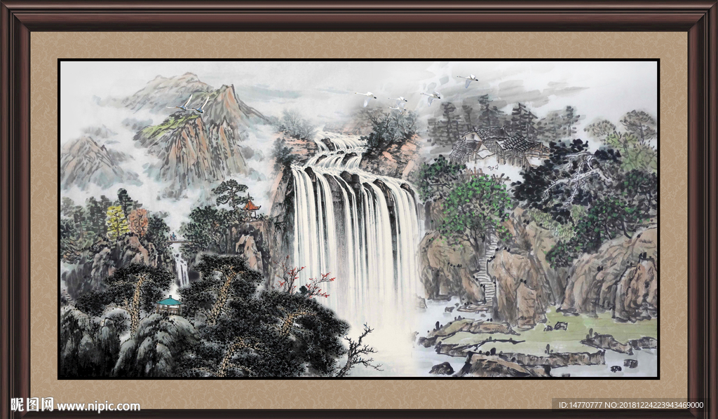 山水国画