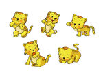 可爱卡通小猫咪
