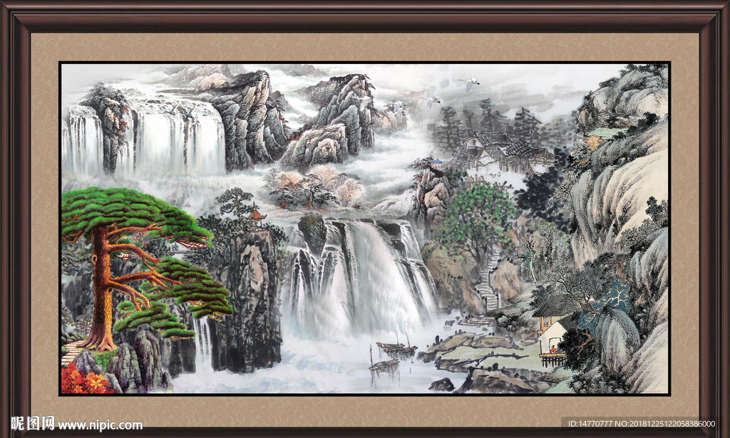 山水 国画
