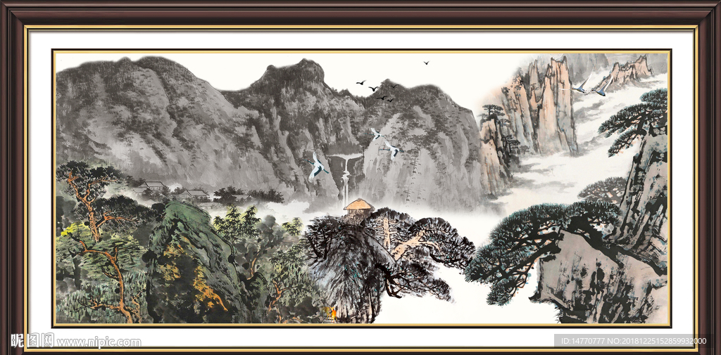 水墨山水