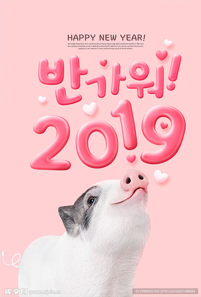 新春海报 2019 猪年海报