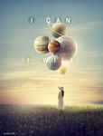 创意星球海报