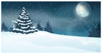 白雪皑皑
