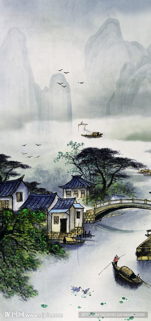 玄关背景装饰