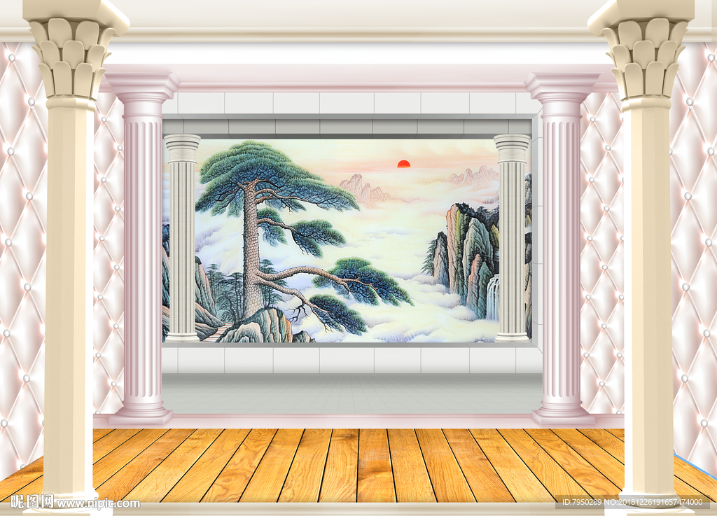 3D背景墙