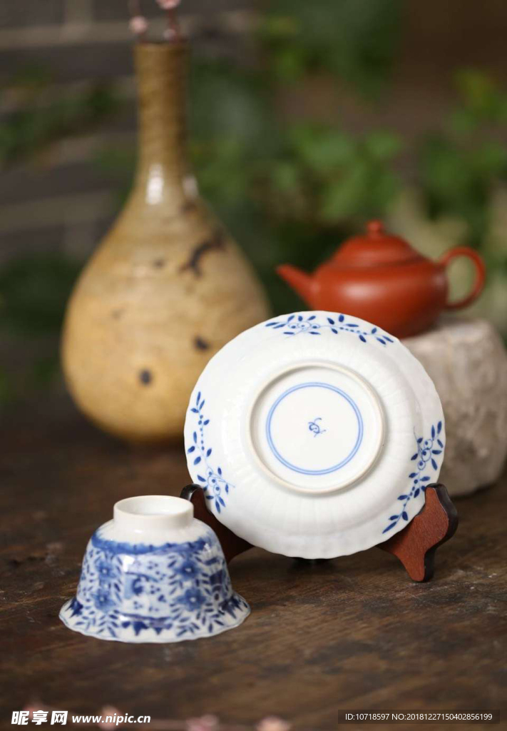 青花器