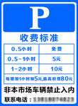 停车牌
