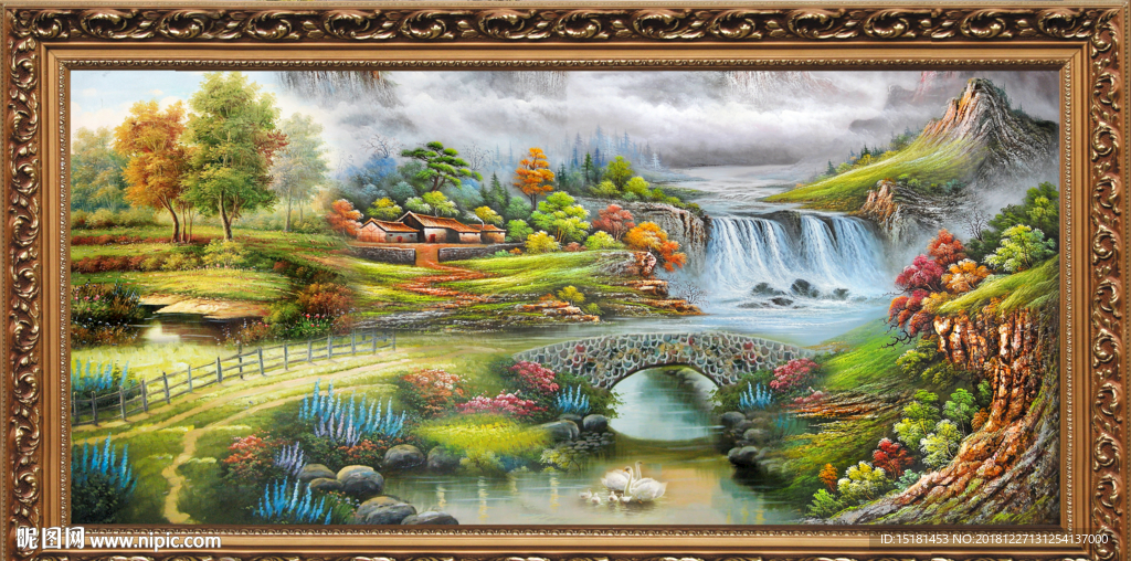 油画 油画风景