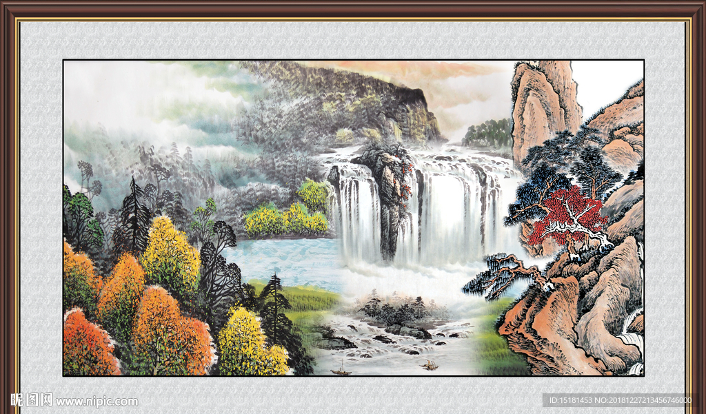 国画山水