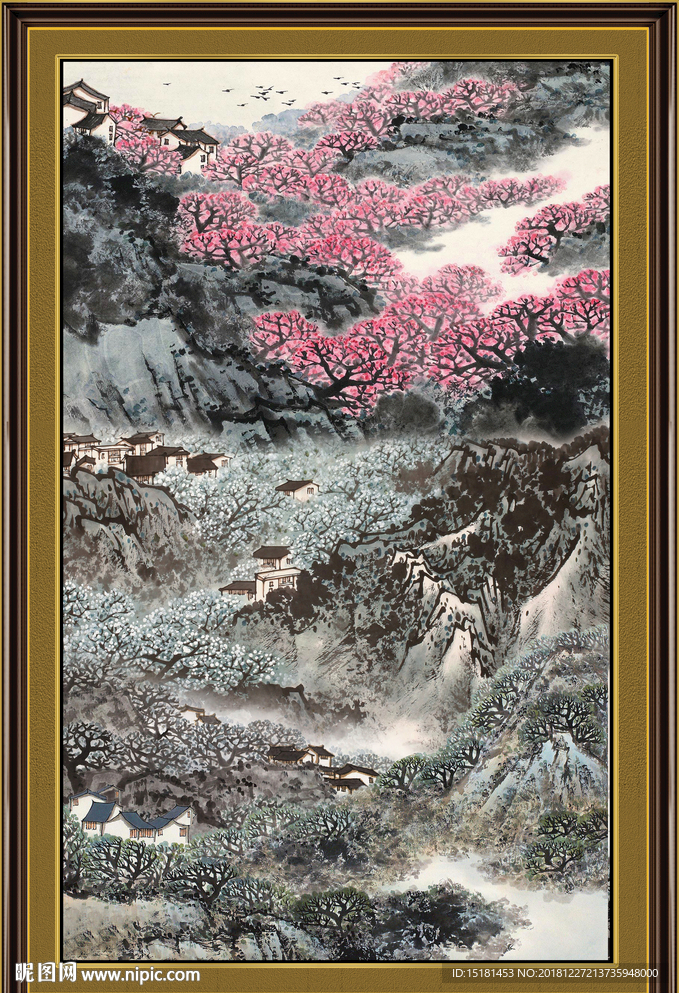 国画泰山