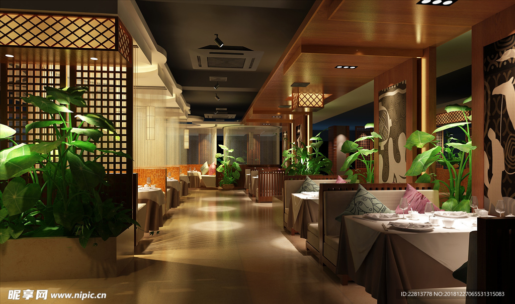 餐厅模型