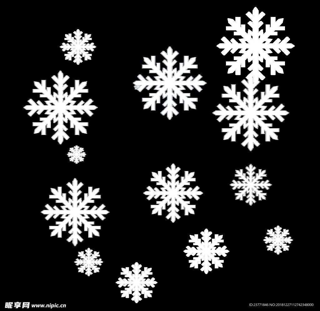 雪花素材
