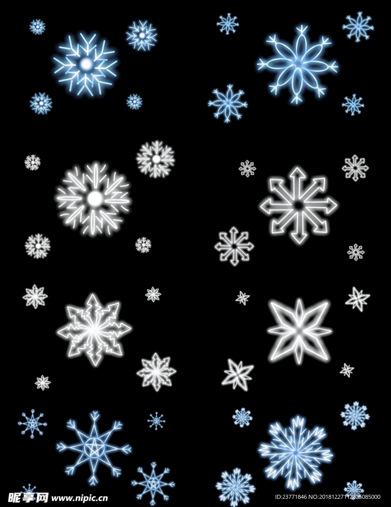 雪花背景