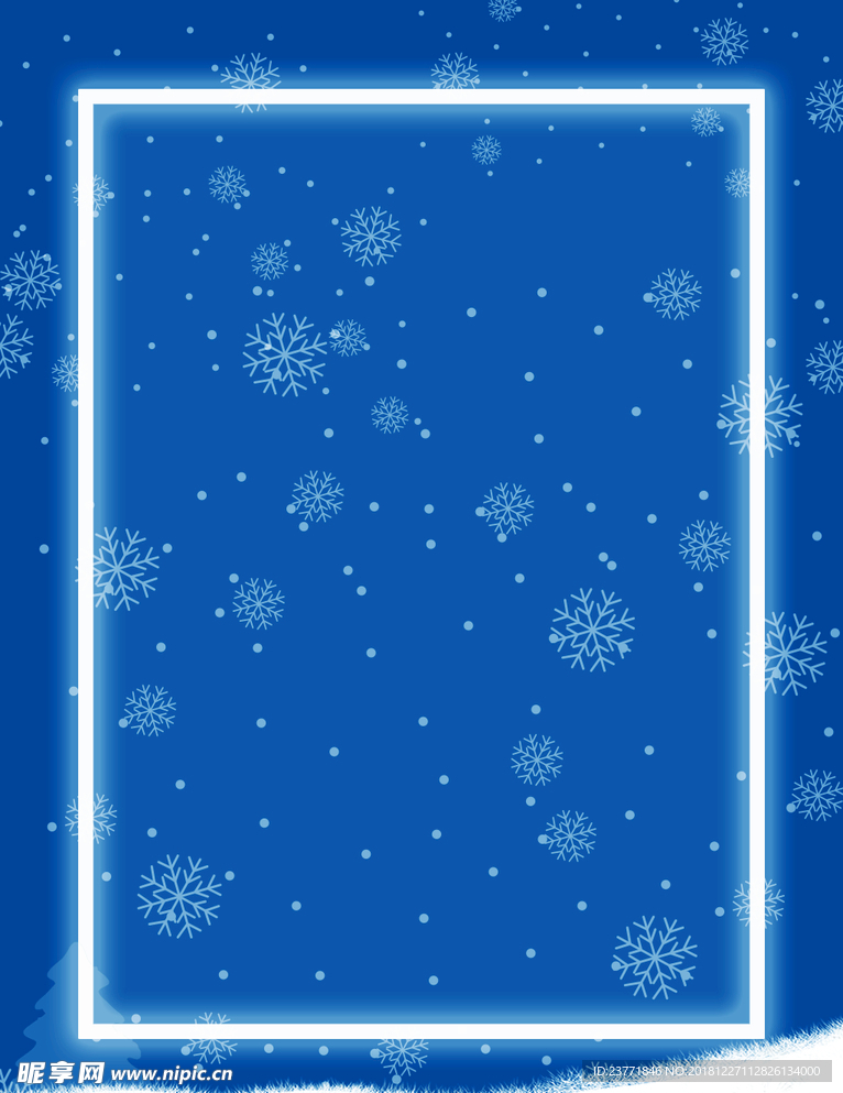 雪花背景