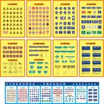 交通标识 驾考标识 禁令标识图