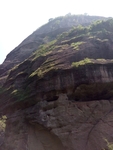 霍山悬崖峭壁