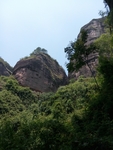 霍山观奇峰绝壁