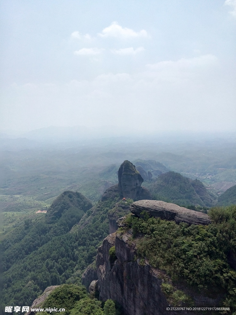 霍山山顶风景