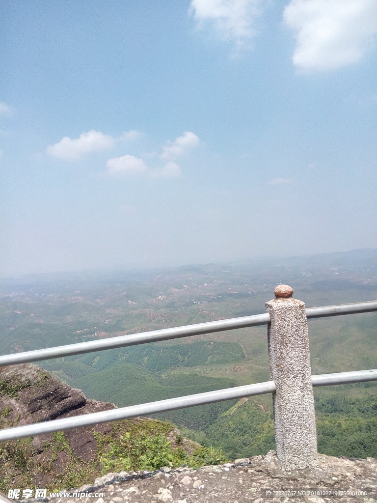 霍山船头石风景