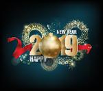 2019新年 海报设计 猪年