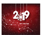 2019新年 海报设计 猪年