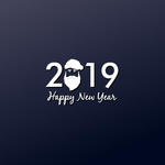 2019新年 海报设计 猪年