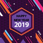 2019新年 海报设计 猪年