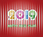 2019新年 海报设计 猪年