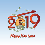 2019新年 海报设计 猪年