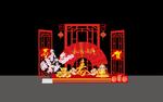 新春堆头布置