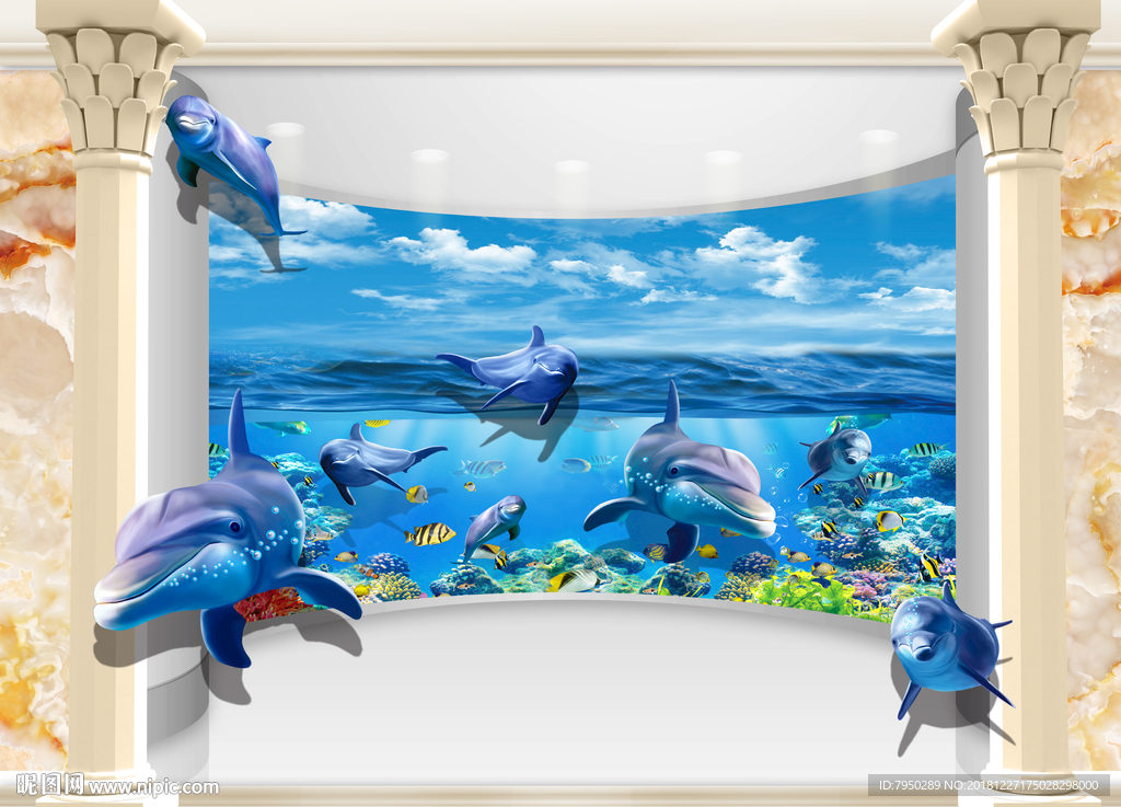 3D背景墙