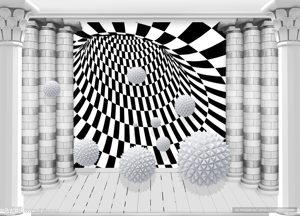 3D背景墙