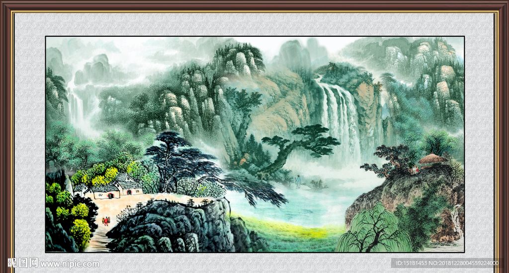 国画山水