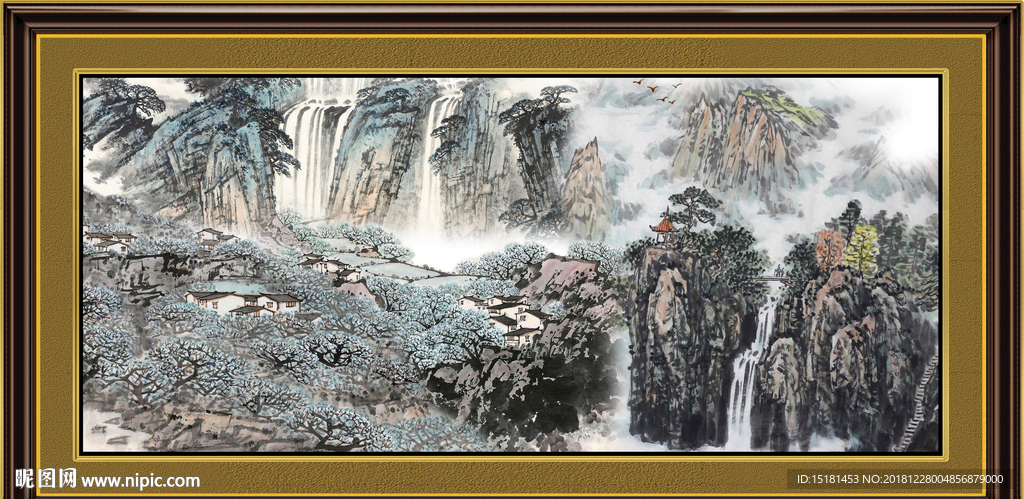 国画山水