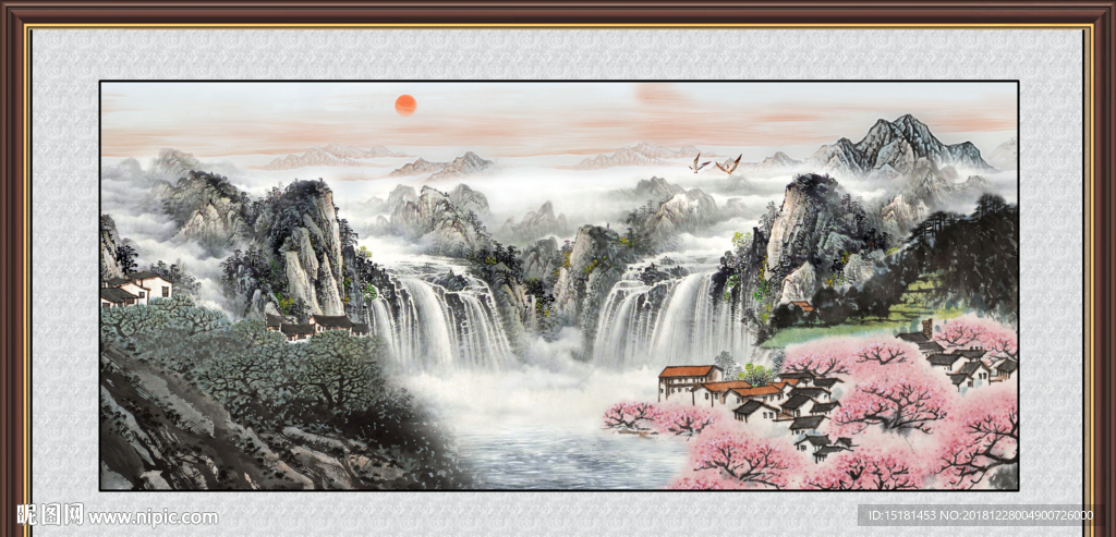 国画泰山
