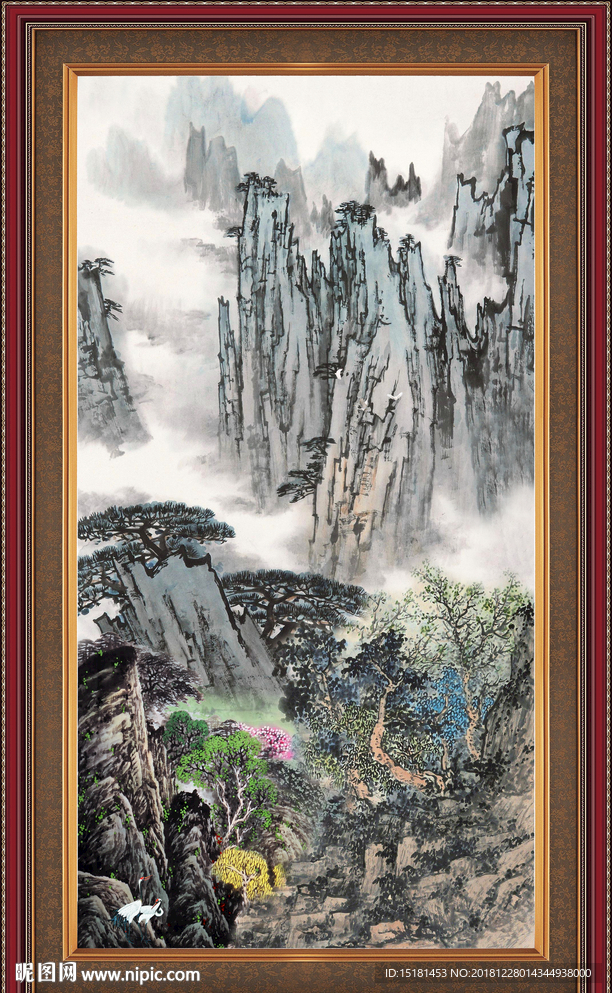 国画泰山
