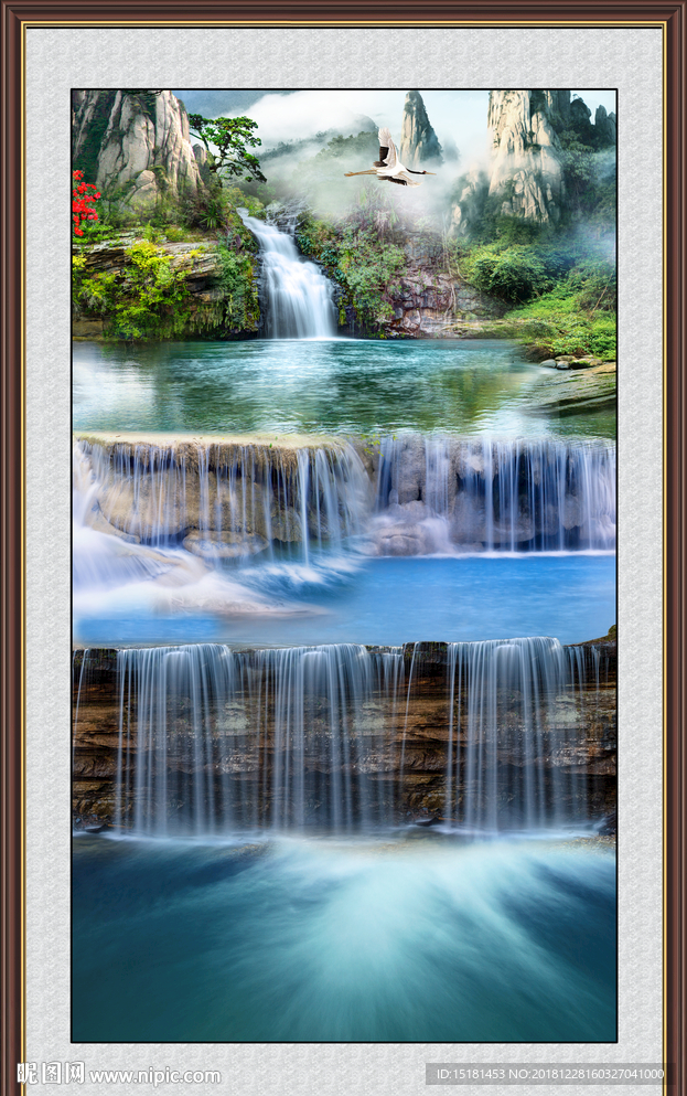 山水画 山水风景 巨幅山水画