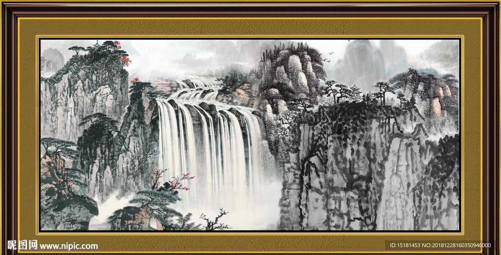 水墨国画
