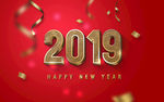2019新年立体艺术数字设计