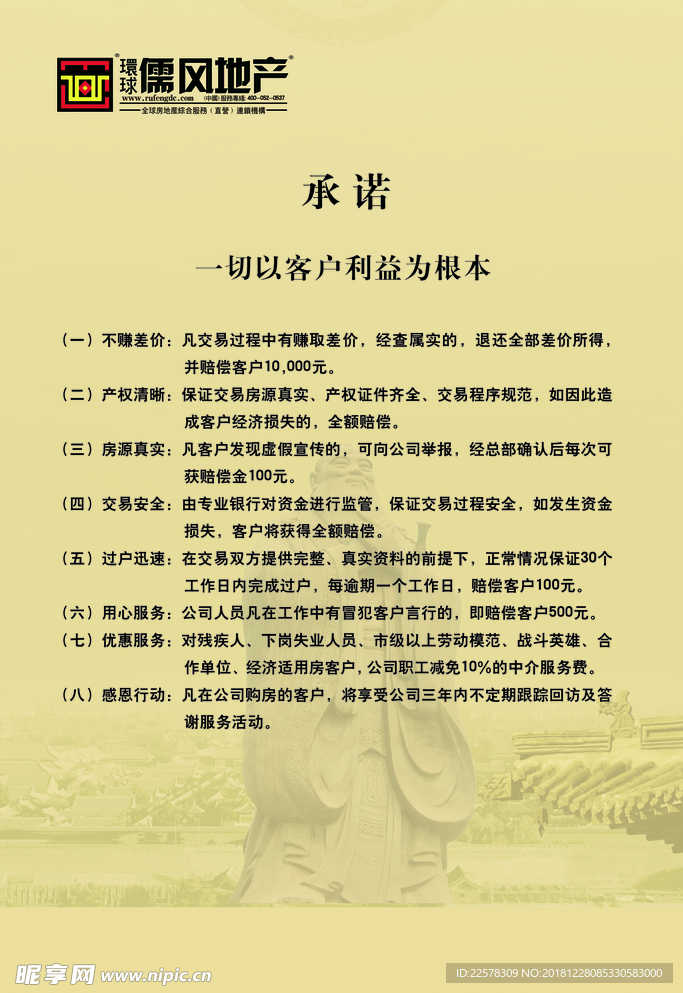 房产展板