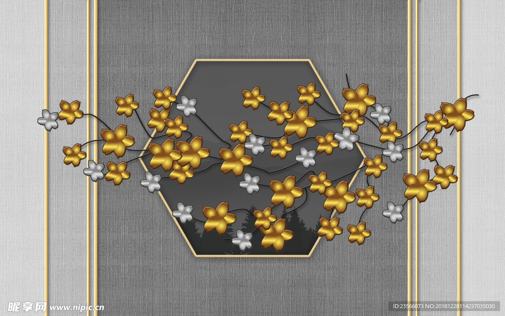 植物花鸟中国风中式传统装饰画