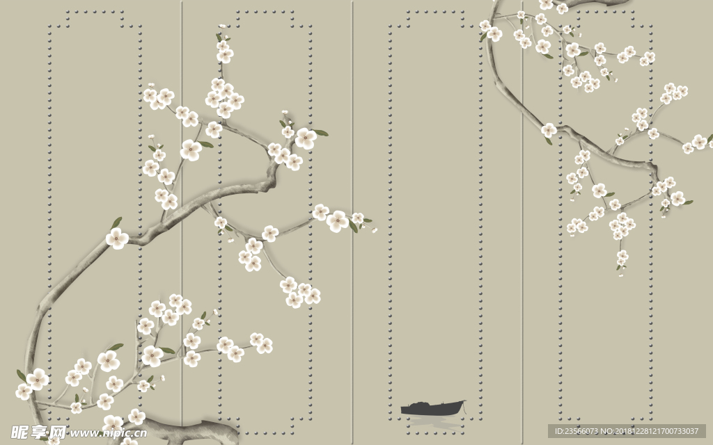 植物花鸟中国风中式传统装饰画