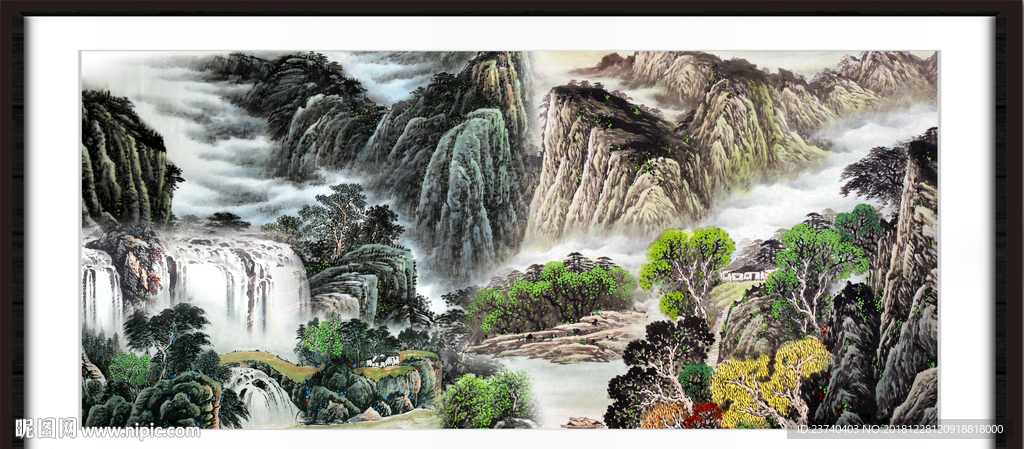 国画山水