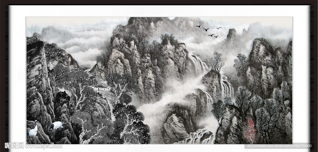 国画山水